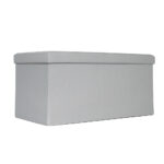 Collapsible College Storage Bench for Campus Rooms