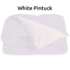 White Pintuck