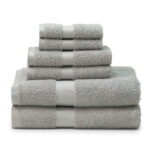 Martex Light Gray Towel Set for College Students