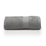 Gray Jumbo College Bath Sheet for Campus Living