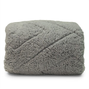 Slate Twin XL College Plush Comforter for Campus Living