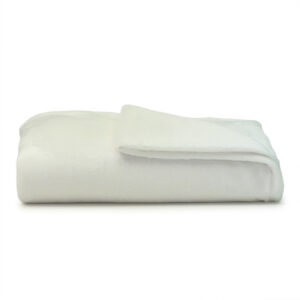 White Micro Plush College Blanket for Twin XL Beds