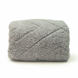 Slate Twin XL College Plush Comforter for Campus Living
