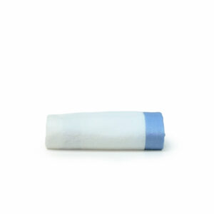 Deluxe College Hand Towel with Blue Trim