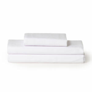 Classic White Twin XL College Microfiber Sheet Set