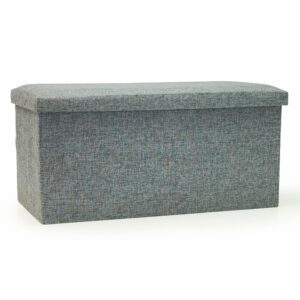Collapsible College Storage Bench for Campus Rooms